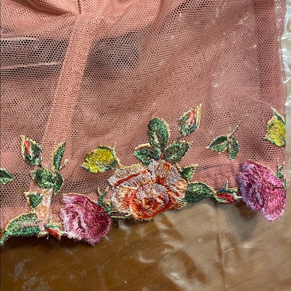 Victoria's Secret sexy Unlined Floral Embroidered corset size M - Picture 6 of 14